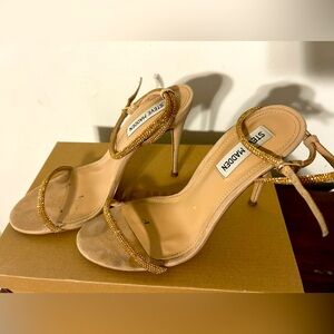 Steve Madden Rose Gold/nude sandals